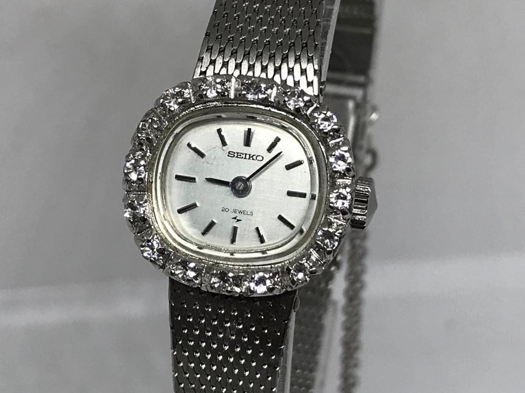 ヒ*ト様 セイコー・レディース・２０JEWELS・手巻き