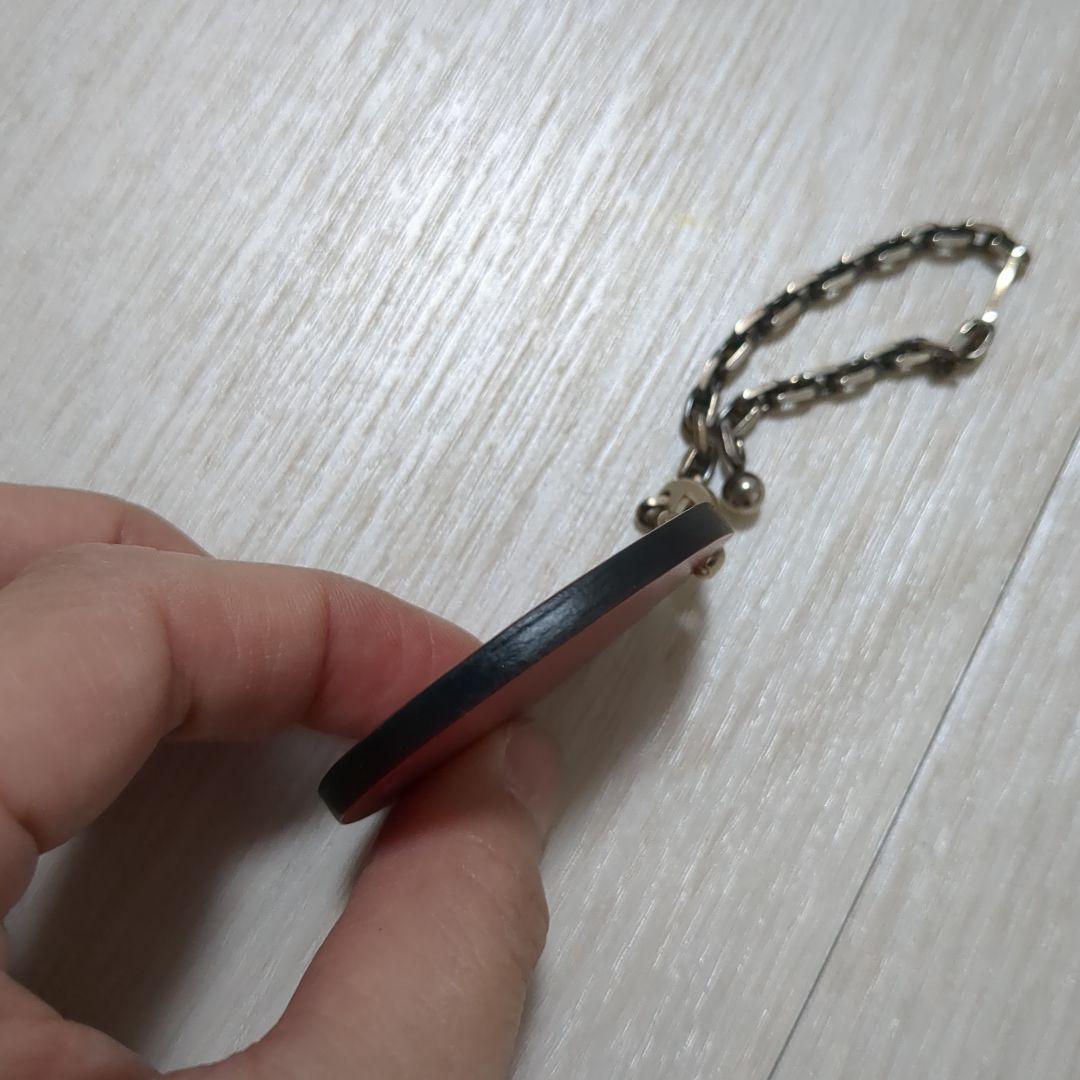 エルメス　レザーチャームキーチェーン　てんとう虫　レア品❣️