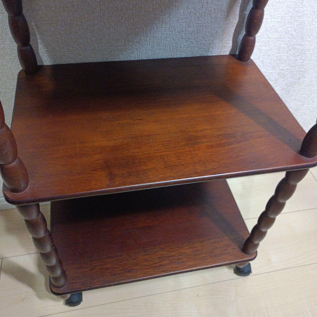 ナジコ 3段棚 ラック 昭和レトロ 古道具　アンティーク 当時物