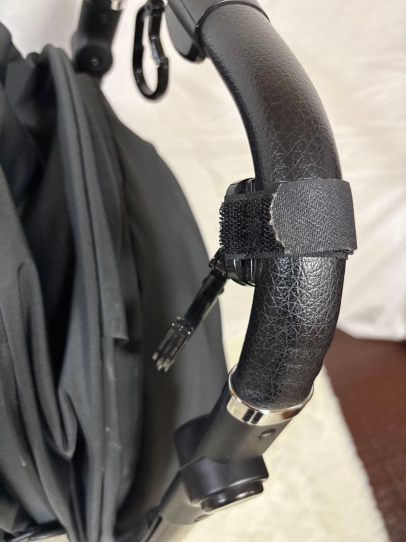 極美品 Aprica オプティアクッショングレイス オニキスブラック ベビーカー