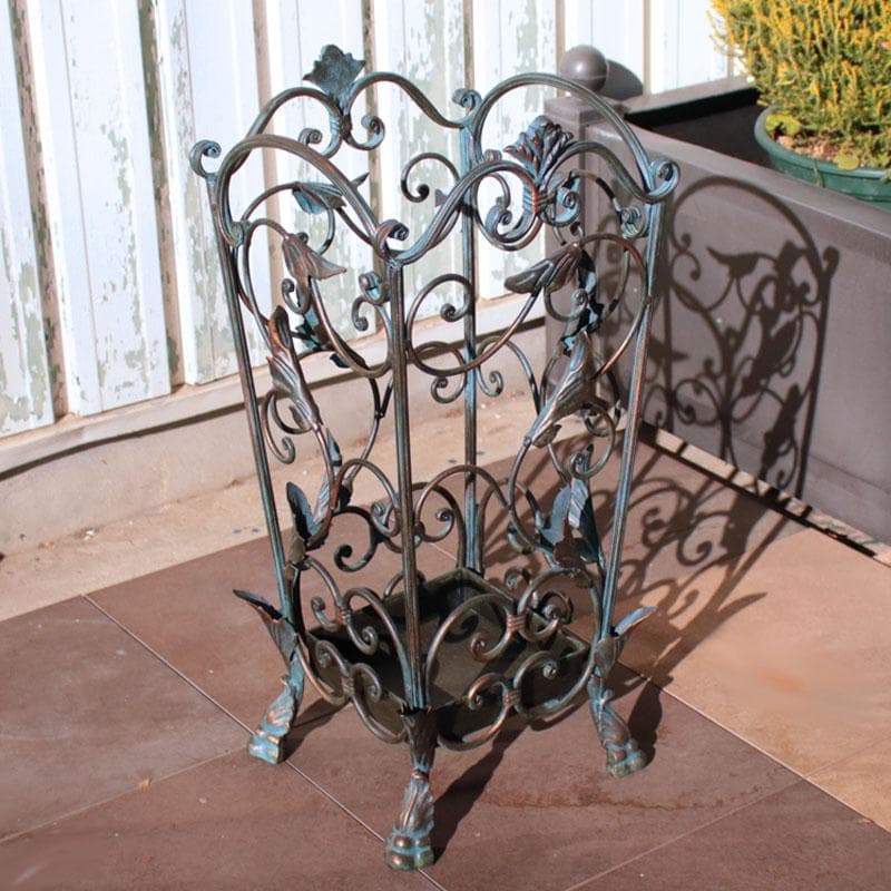 アイアン アンブレラスタンド 傘立て ブラック 収納 638-102