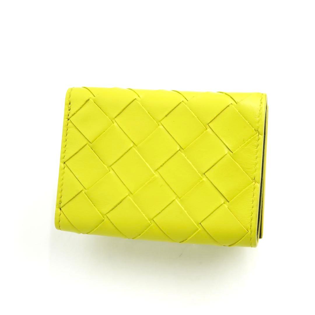 ✨新品未使用✨　BOTTEGA BENETA ミニ財布　イントレチャート　折り