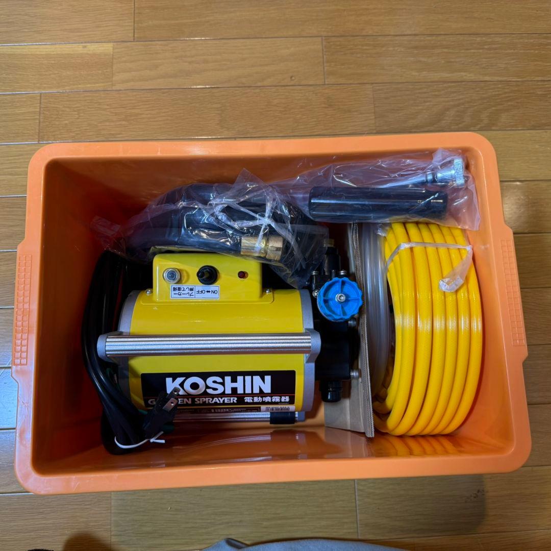 工進 電動噴霧器 ガーデンスプレイヤー MS-252C ①