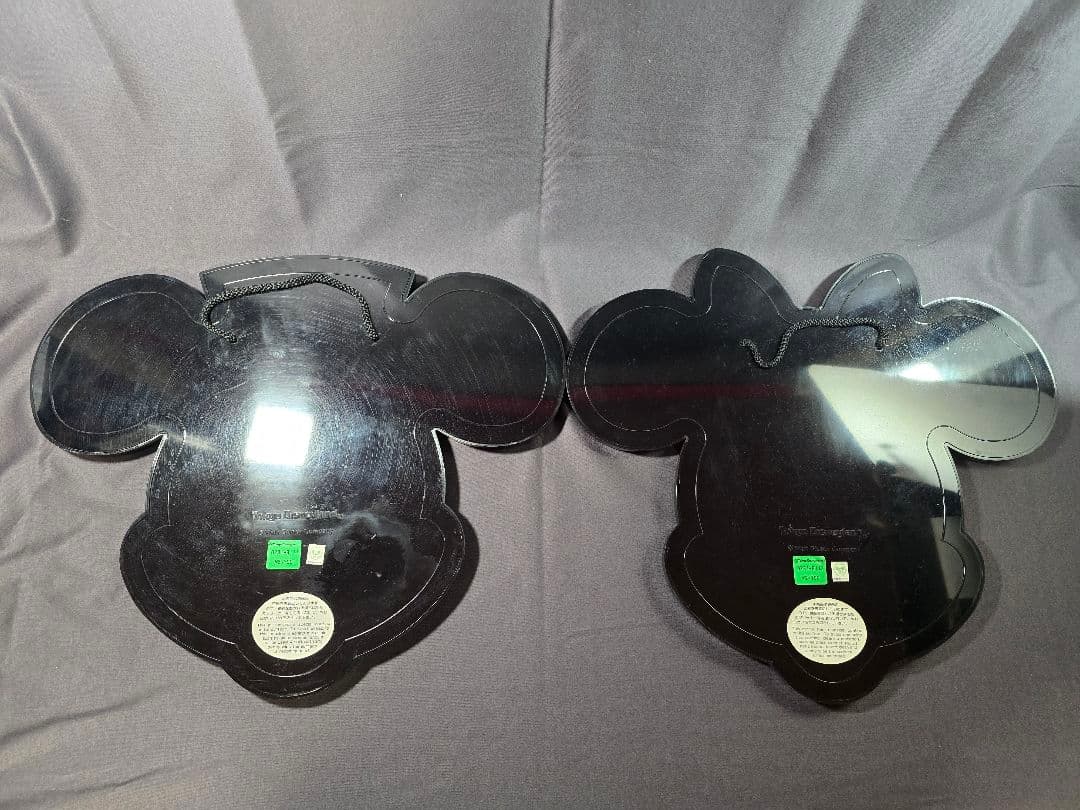 ミッキーマウス ミニーマウス 壁掛け 顔鏡 ウォールミラー 東京ディズニーランド