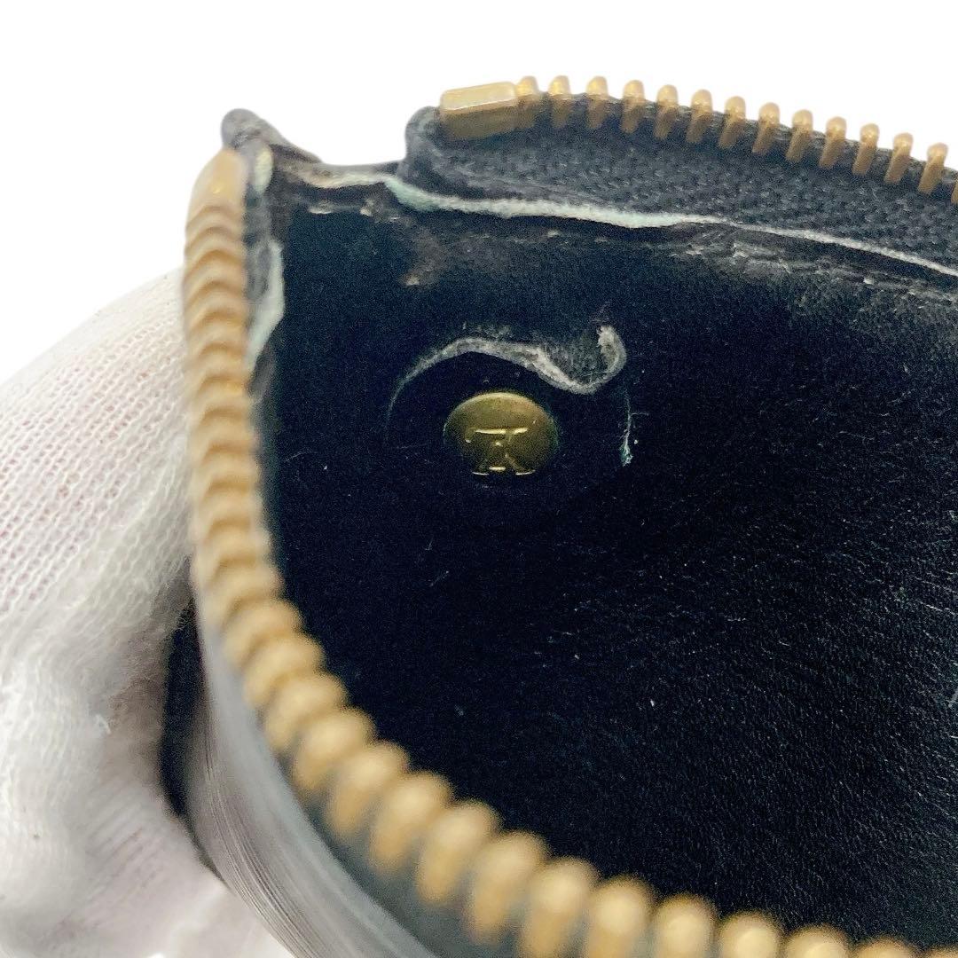 LOUISVUITTON✨ヴィトン　ポシェットクレ　エピ　ブラック　ケース