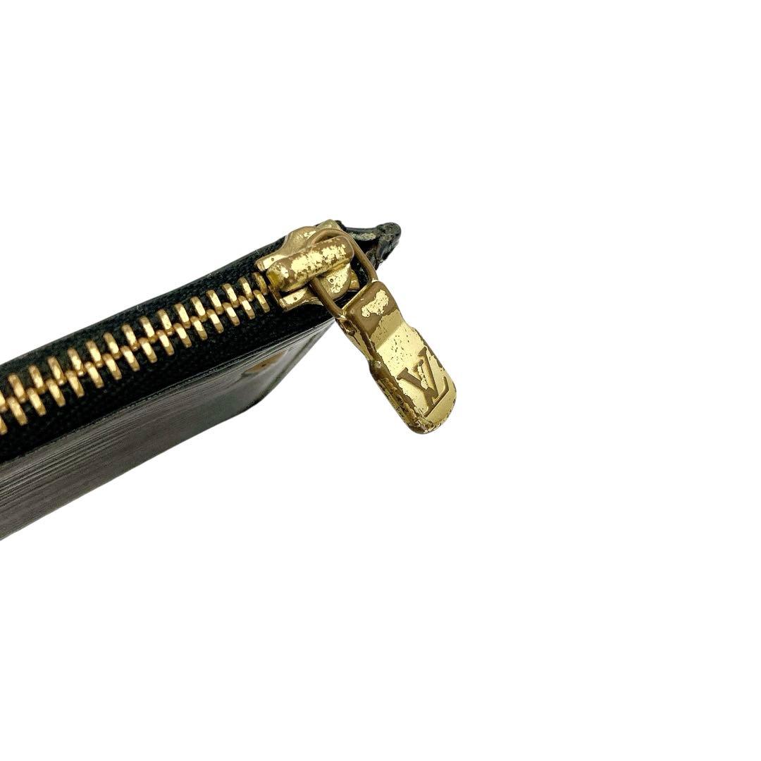 LOUISVUITTON✨ヴィトン　ポシェットクレ　エピ　ブラック　ケース