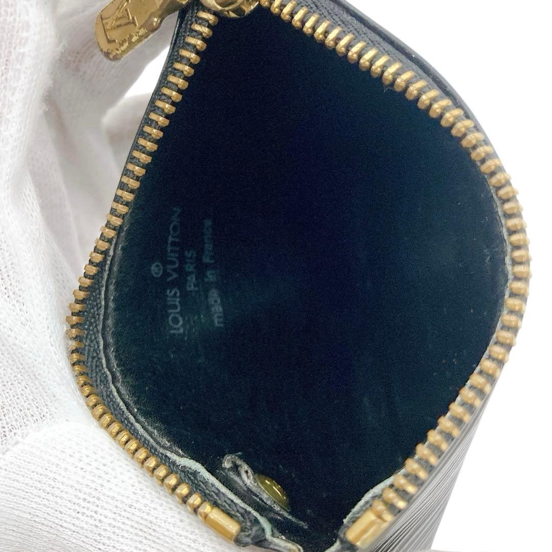 LOUISVUITTON✨ヴィトン　ポシェットクレ　エピ　ブラック　ケース