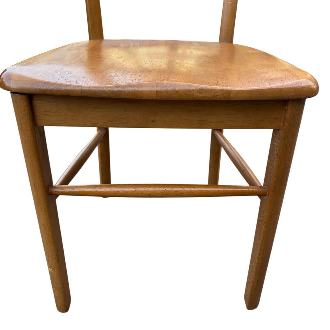 【希少】マルニ木工 ダイニングチェア 2脚セット 木製 椅子 北欧風 ナチュラル