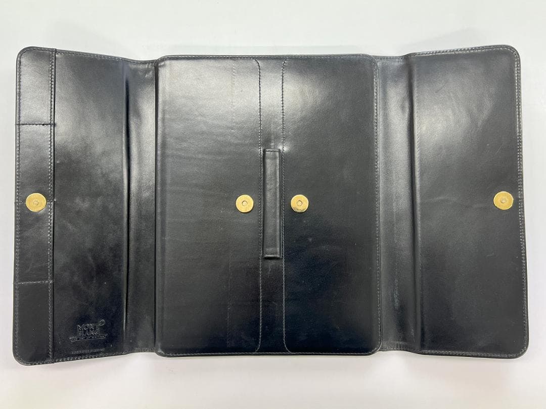 【レア】モンブラン MONTBLANC レザー バインダー ブラック