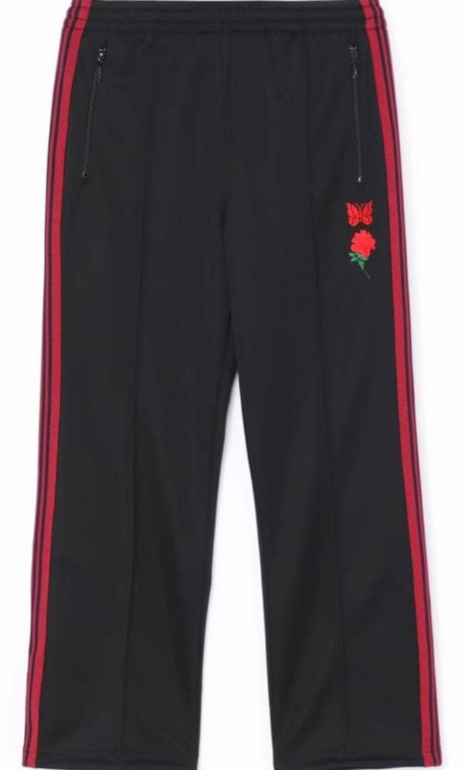 【WILDSIDE】×【Needles】 ナロートラックパンツ XS