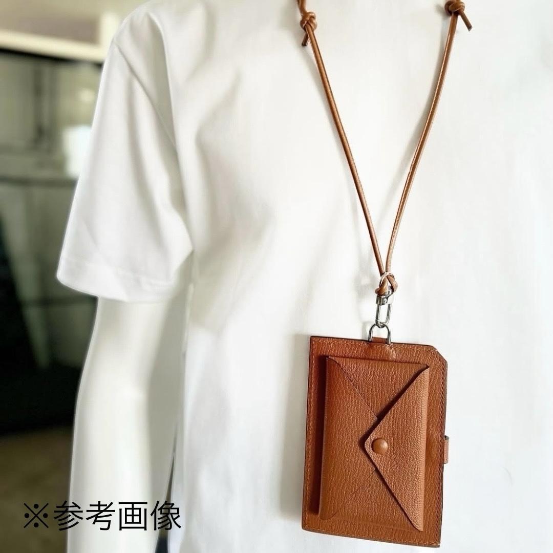 【新品 定価約3万】ラルコバレーノ スマートネックウォレット 財布 革　2435