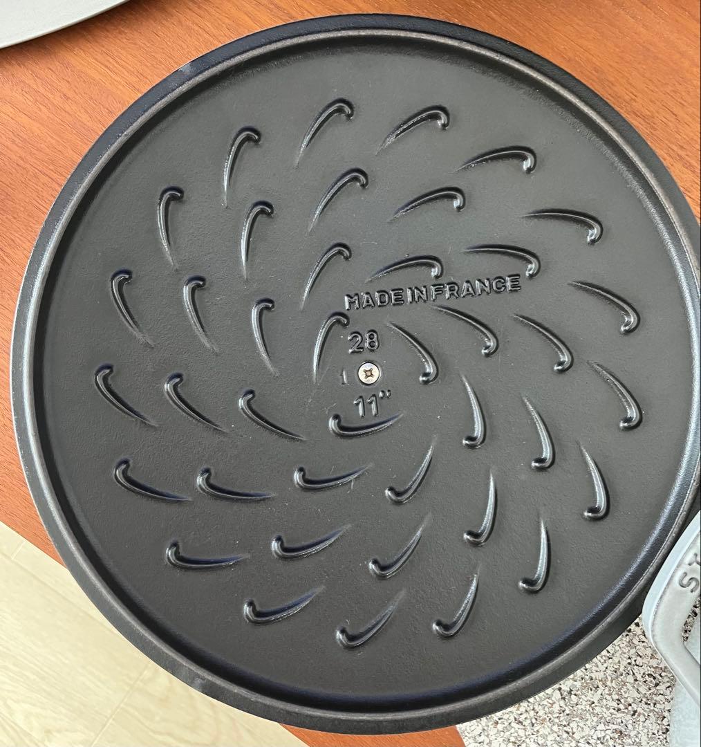 STAUB ブレイザーソテーパン　28cm グレー