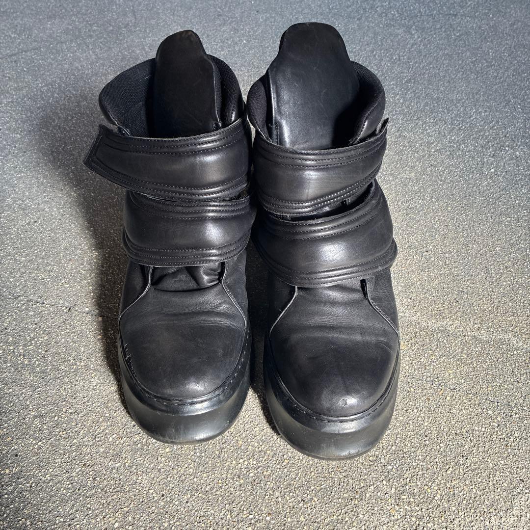 No id. ベルクロレザースニーカー archive swag y2k