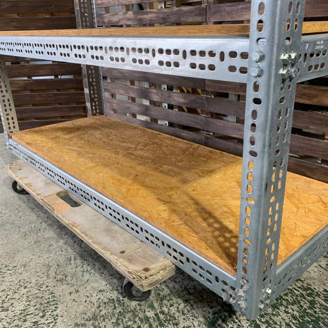 J806 LYON SLOTTED ANGLE SHELF 収納ラック アイアン