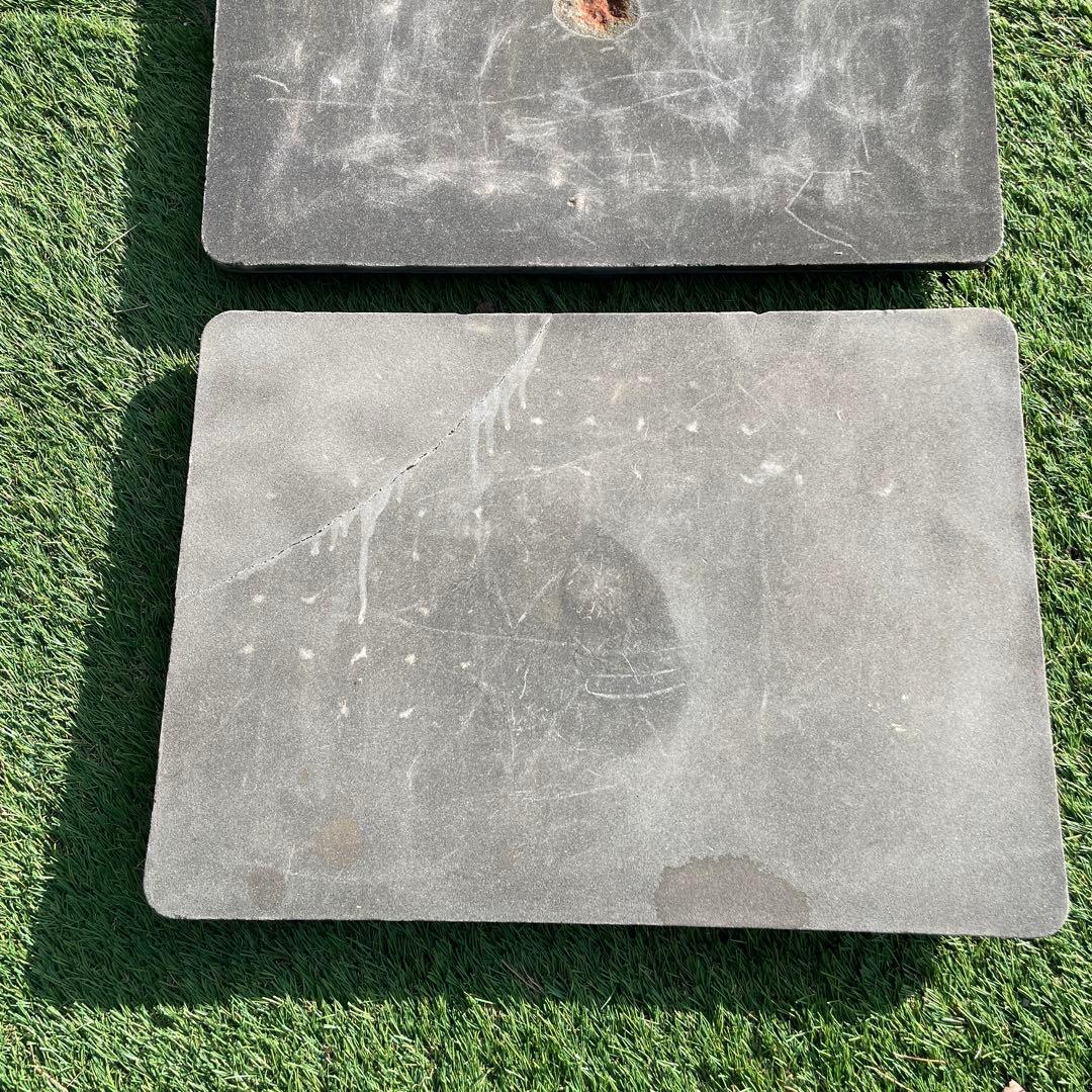 【訳あり特価A】盆栽回転台2台 「八木光の遍照台」角(特大)50×36【送料込】