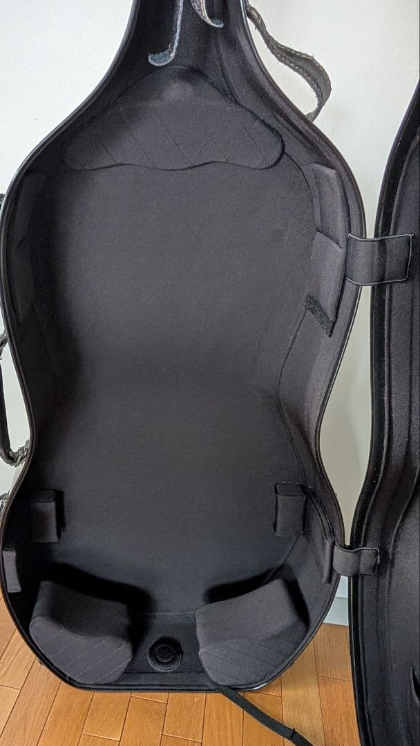 チェロ用ハードケース【HIMA】カーボンマスター青