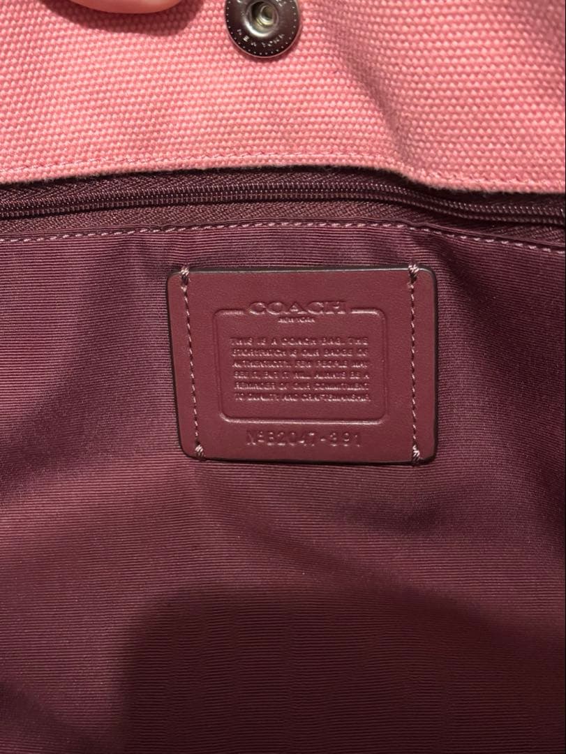 coach トートバッグ