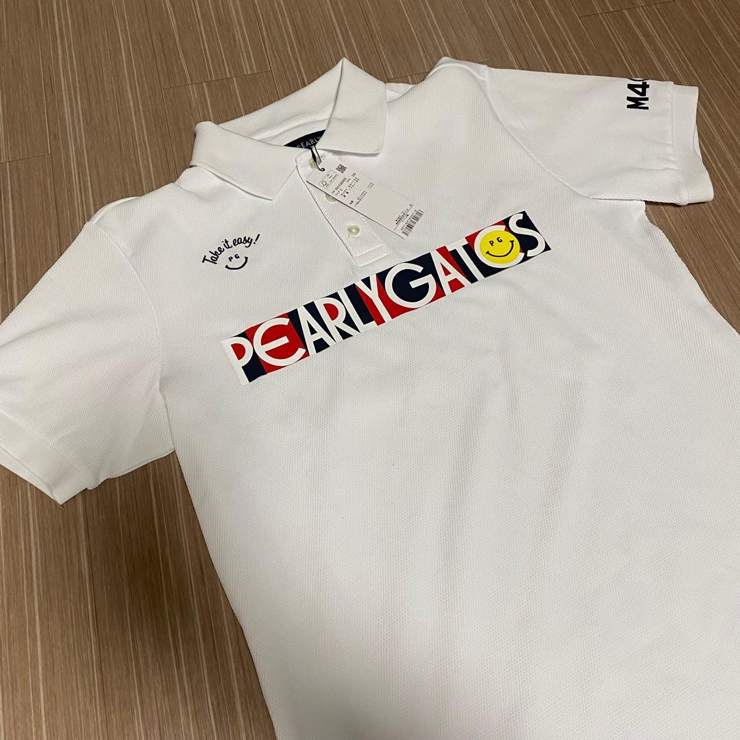 PEARLY GATES ポロシャツ ホワイト　サイズL