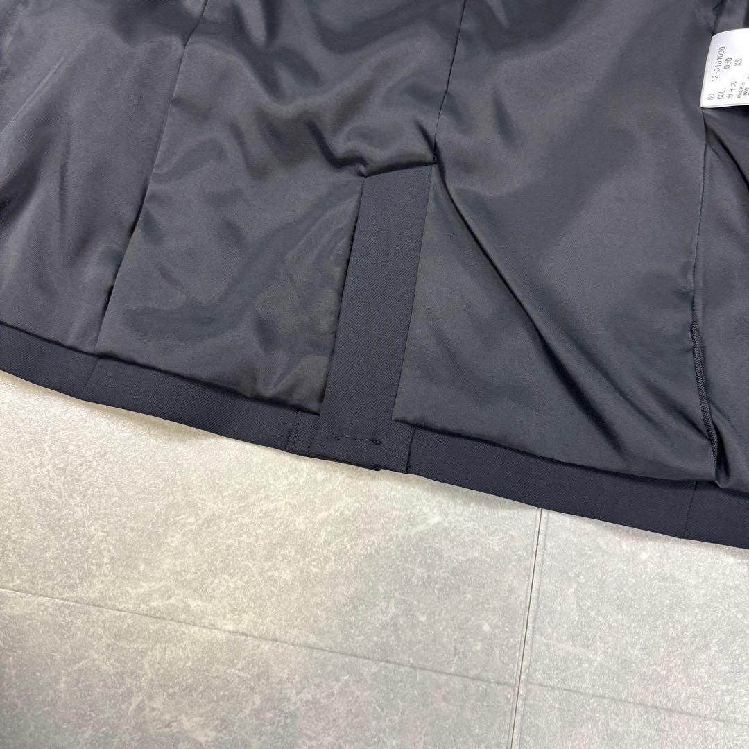 【新品タグ付き】PLST パンツスーツ セットアップ ノーカラー ブラック 黒