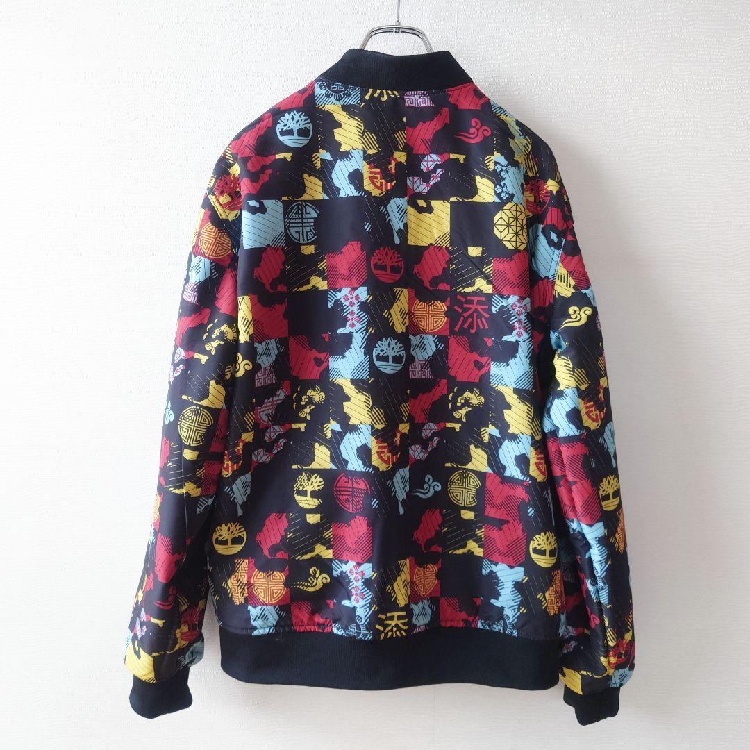 新品 未使用　Timberland　リバーシブル ボンバージャケット　レア 希少