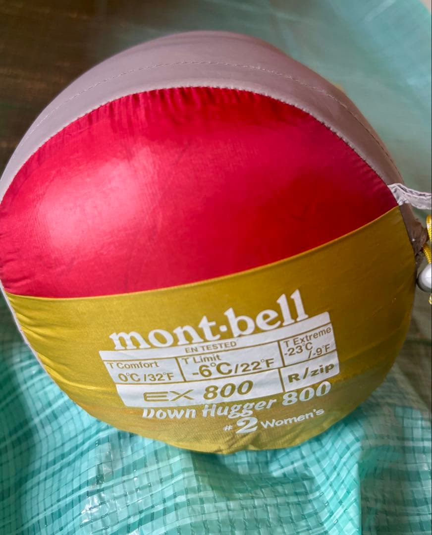 mont-bell◆シュラフ ダウンハガー800 Women’s #2 寝袋