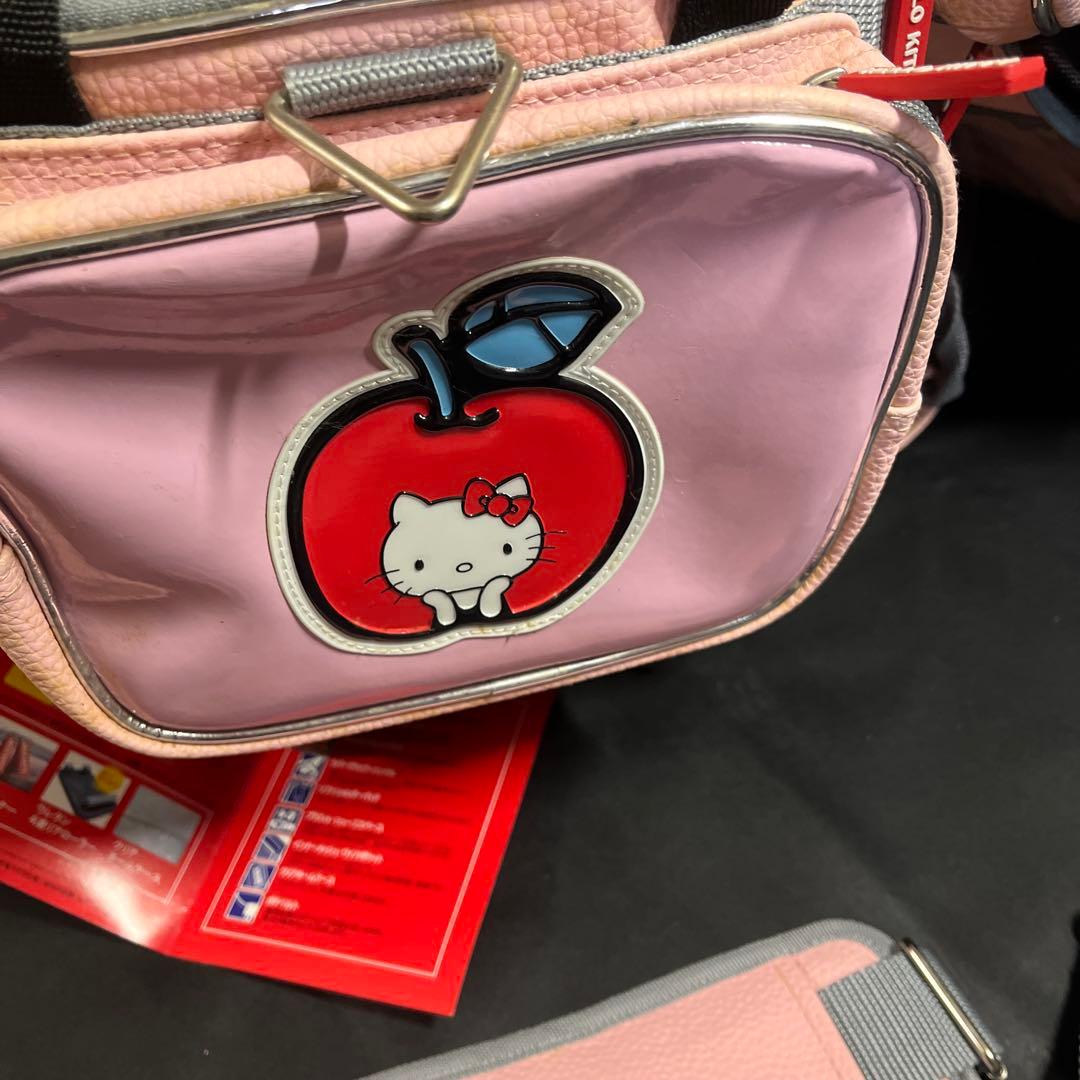 ハローキティ　ヴィンテージ　ボーリングバッグ　ピンク　レア