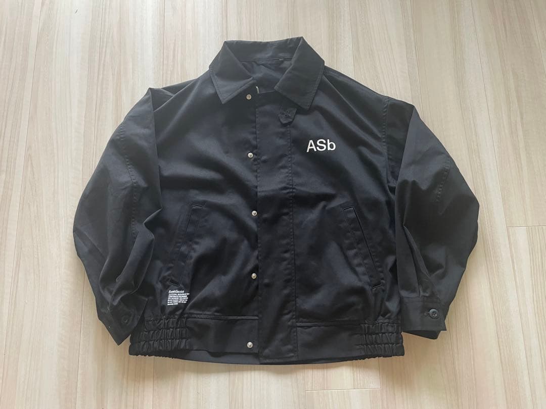 今期新作　AS×FS コーポレートブルゾン　黒
