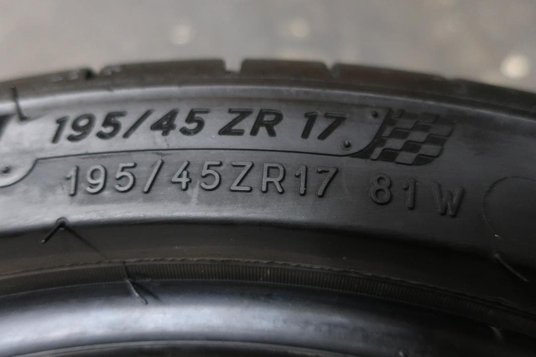 2022年製　2024年製　ミシュラン　パイロットスポーツ４　195/45R17