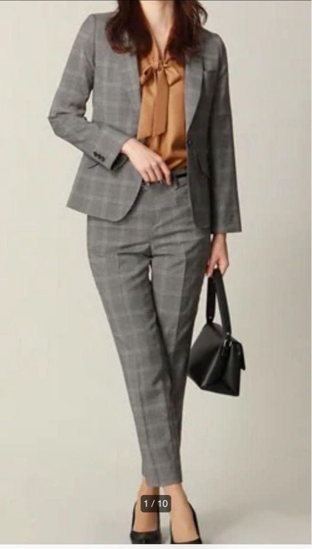 HILTON ANGELICO パンツスーツ イタリア製生地 オールシーズン