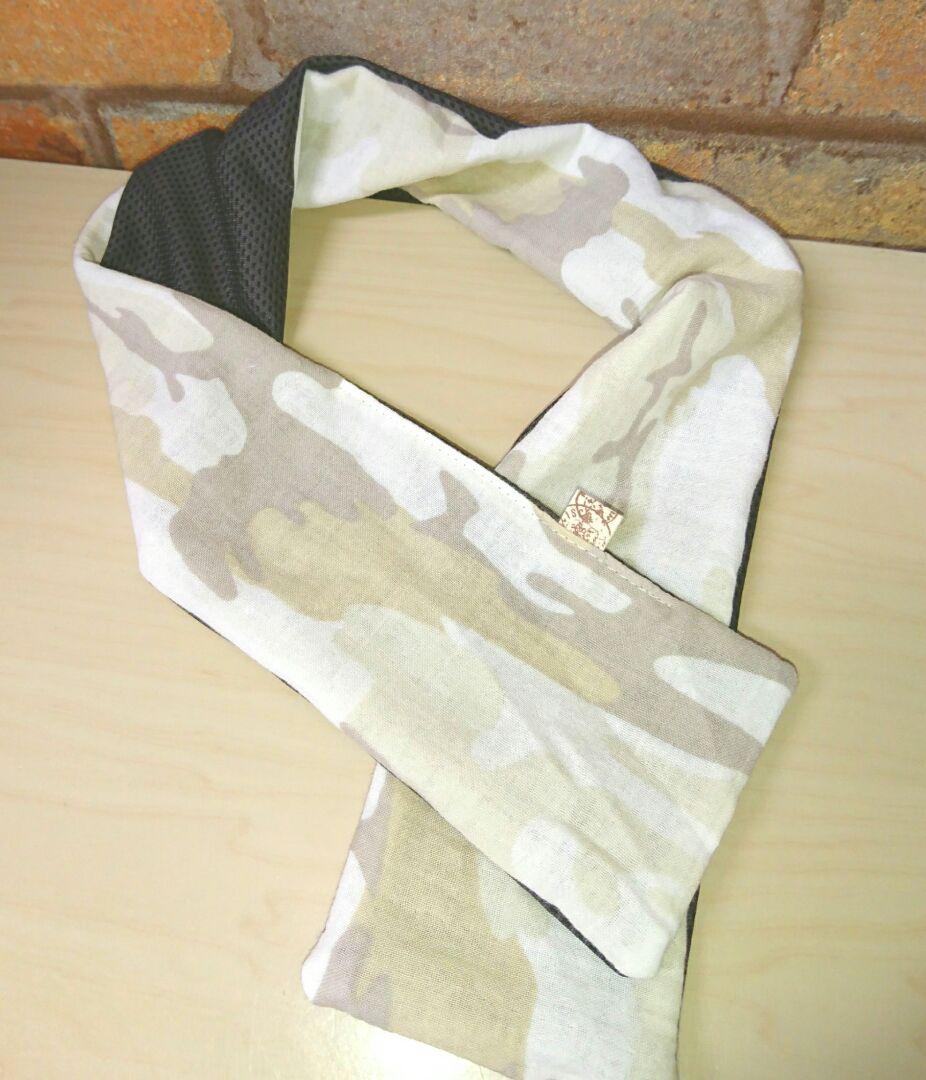 専用❤限定…細身タイプ⭐みかん＊特価⭐ひんやり冷感ガーゼタオル❤極やわカモフラ