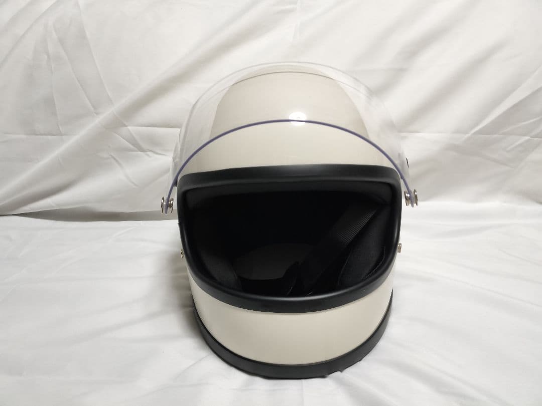 [LEAD] リード工業 フルフェイス RX-100R 白 フリーサイズ