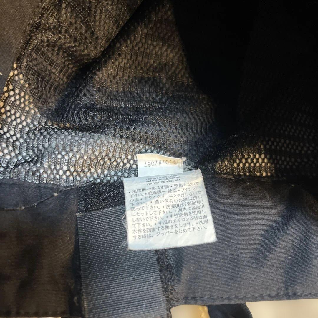 ☆patagonia パタゴニア 黒 サスペンダー付き スノーパンツ☆M 30