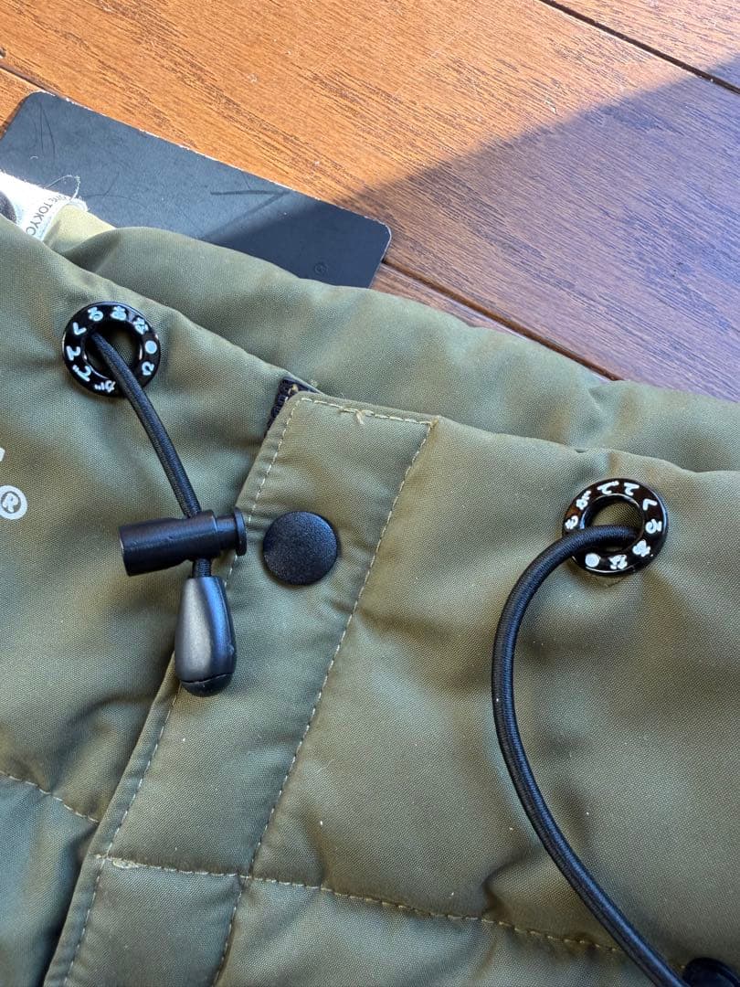 CUNE キューン 中綿 ネックウォーマー タグ付未使用