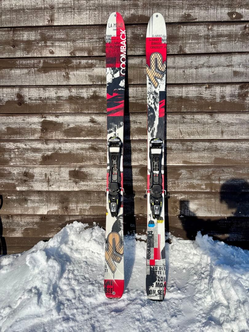 K2 Coomback 177 新品同様 Marker F12ビンディング付き