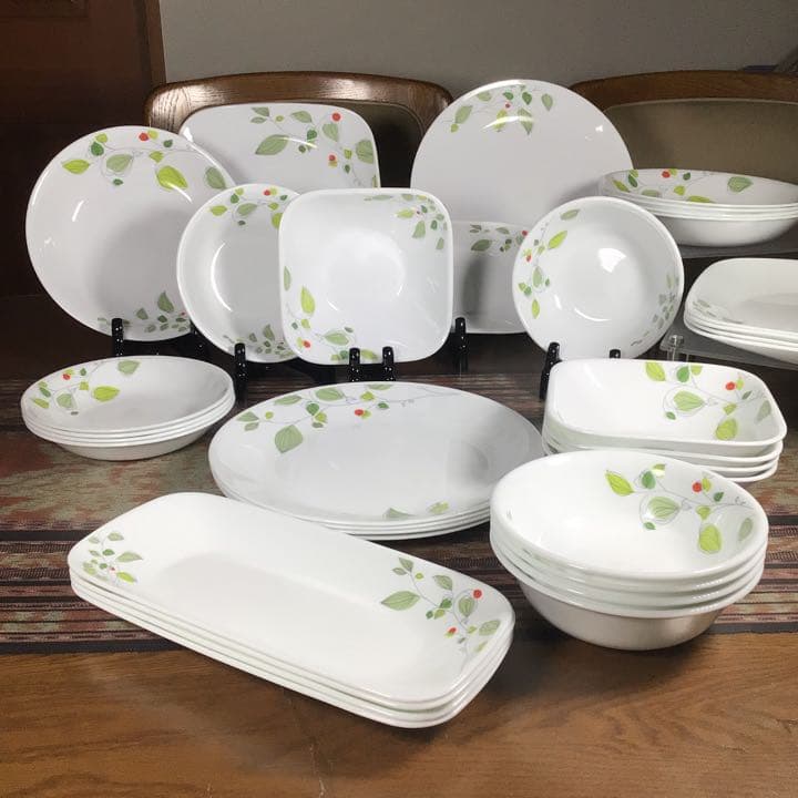 コレール　× パール金属　『グリーンブリーズ』　セット35枚