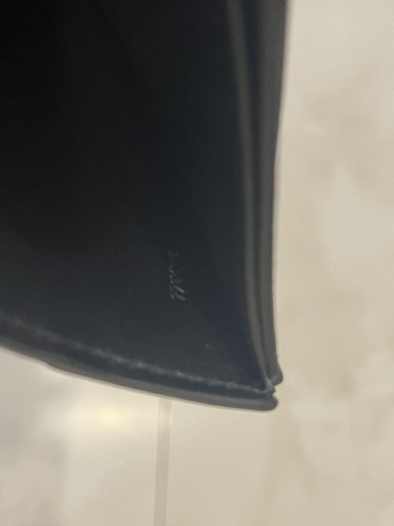 ロエベ 折り財布 パズル アナグラム ロゴ ブラック バイフォールド