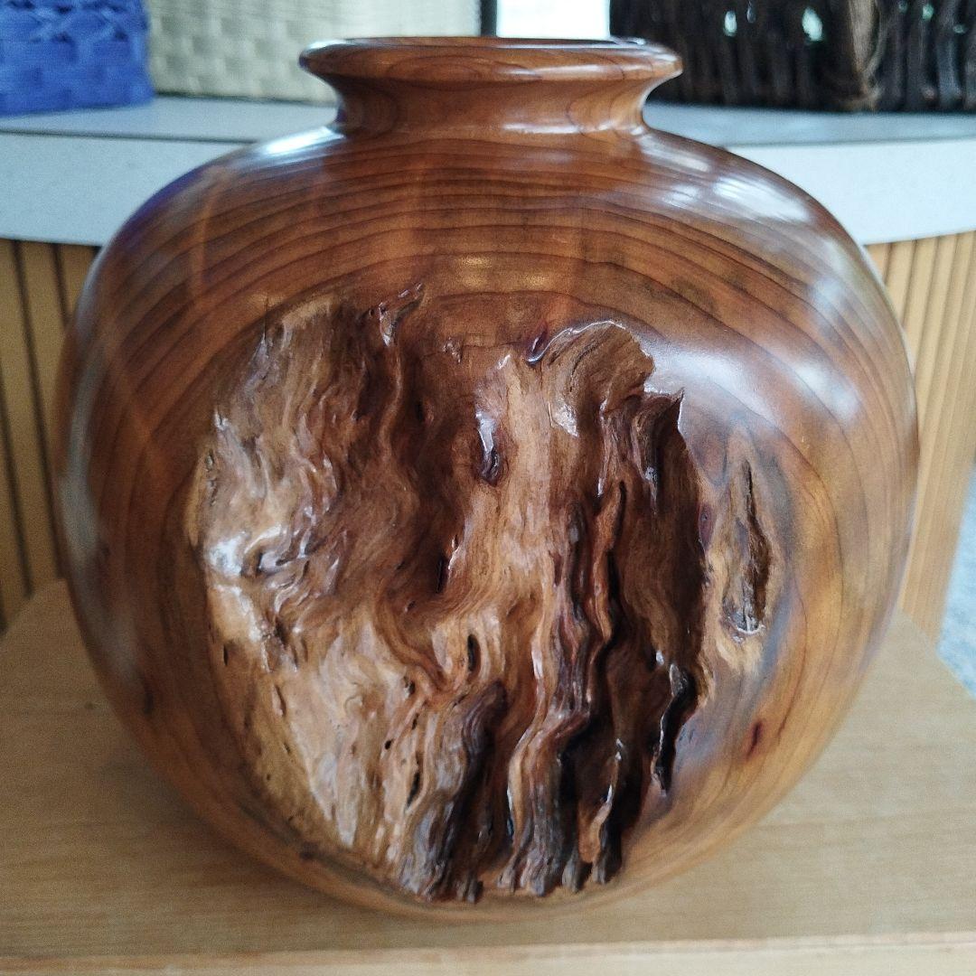 屋久杉 壺 花瓶