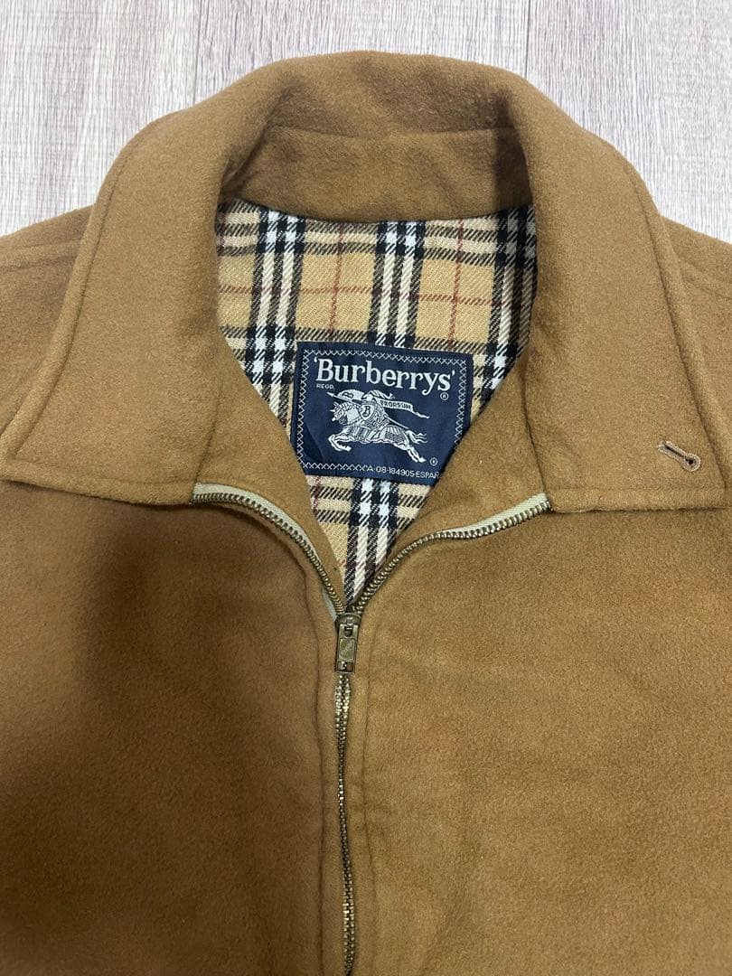 Burberrys ウール ハリントンジャケット ノバチェック ベージュ　G9
