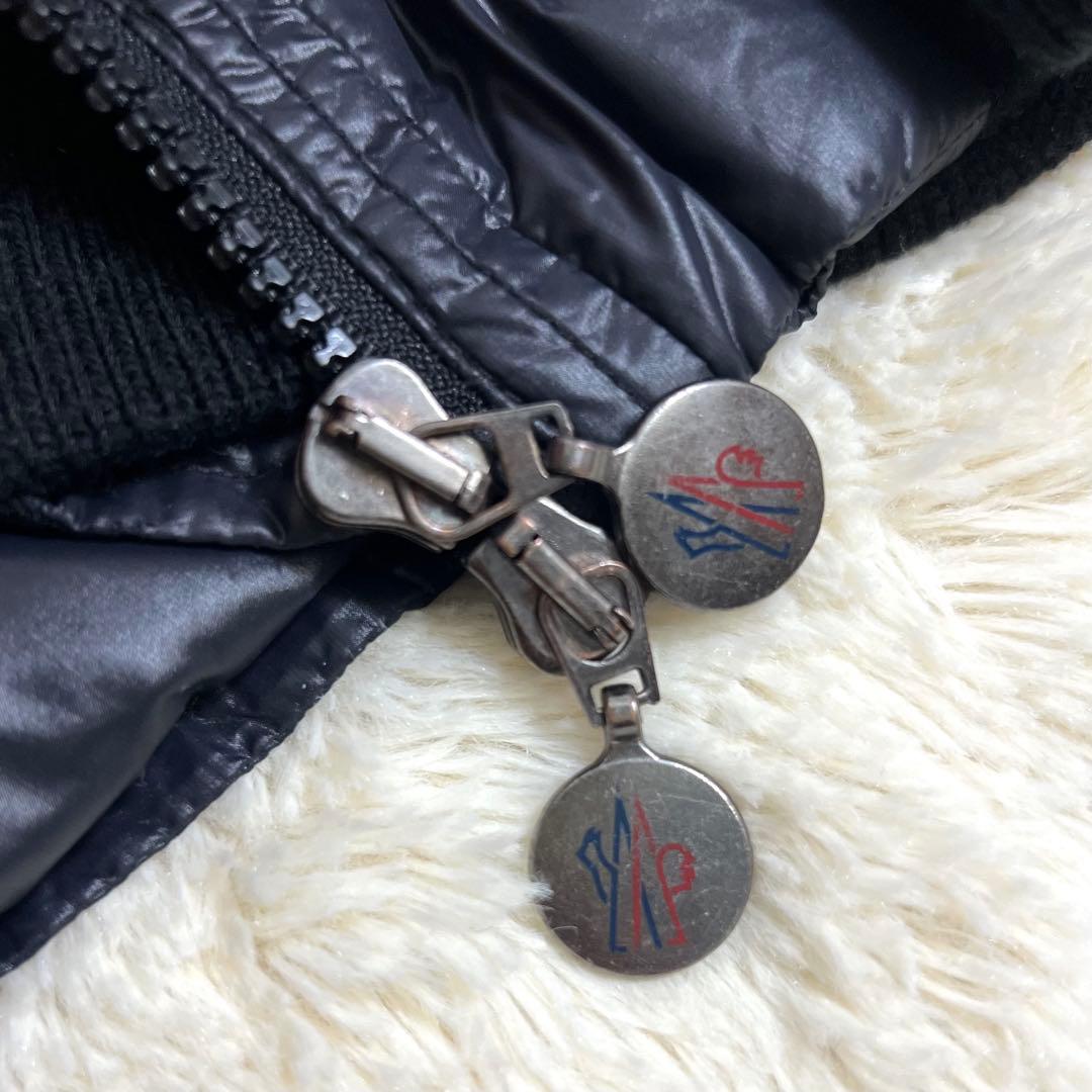 『美品』MONCLER モンクレール ビックロゴ ダウンベスト Sサイズ相当