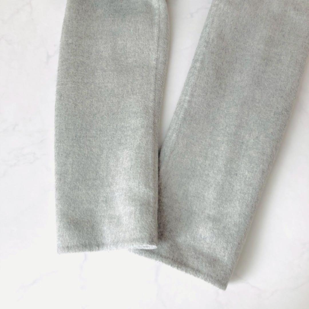 美品✨acne studios リバーコート　カシミヤ　ベルテッド　ロング 34