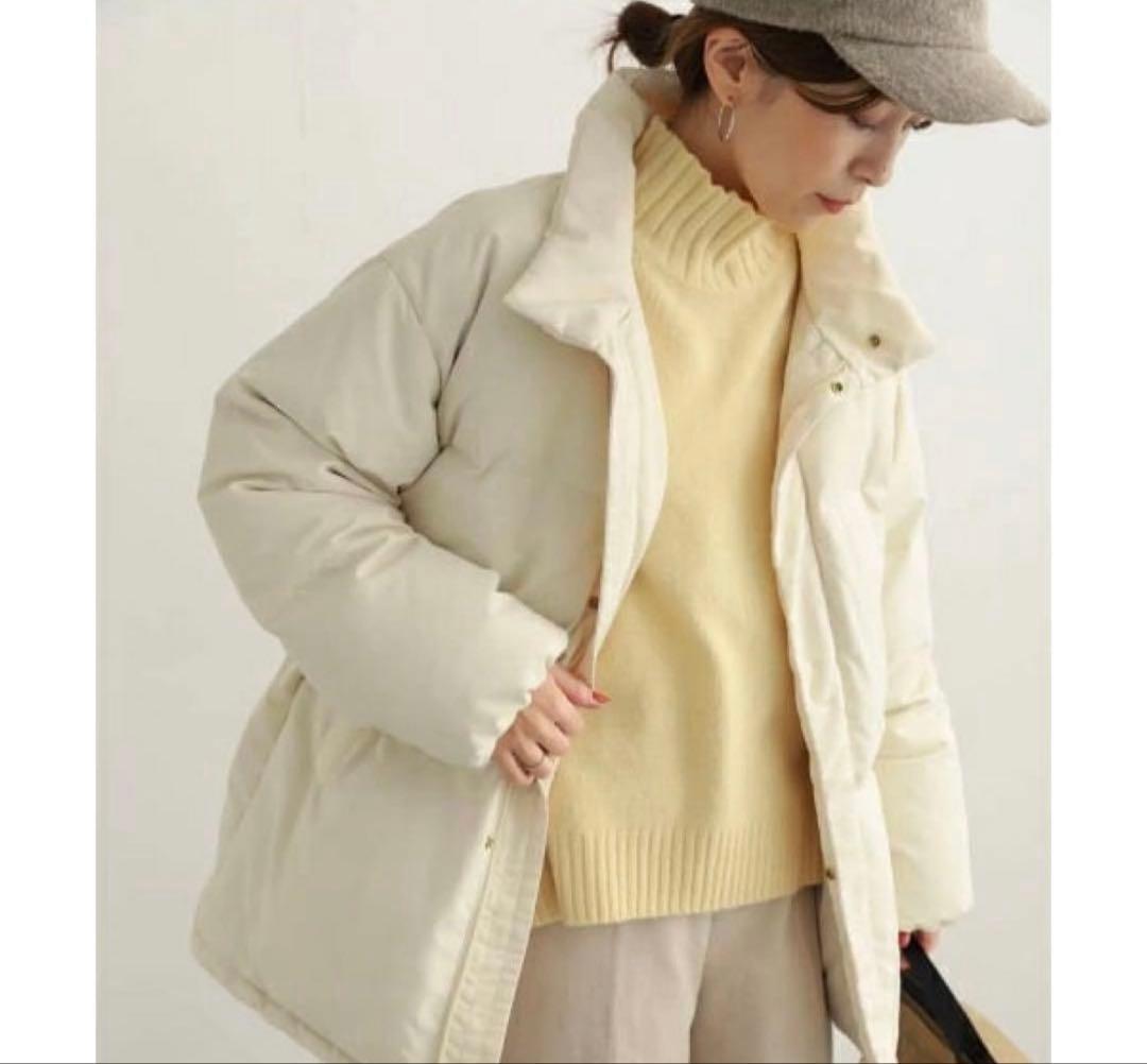 アーバンリサーチ ドアーズ ダウンミドルジャケット　アイボリー　Mサイズ