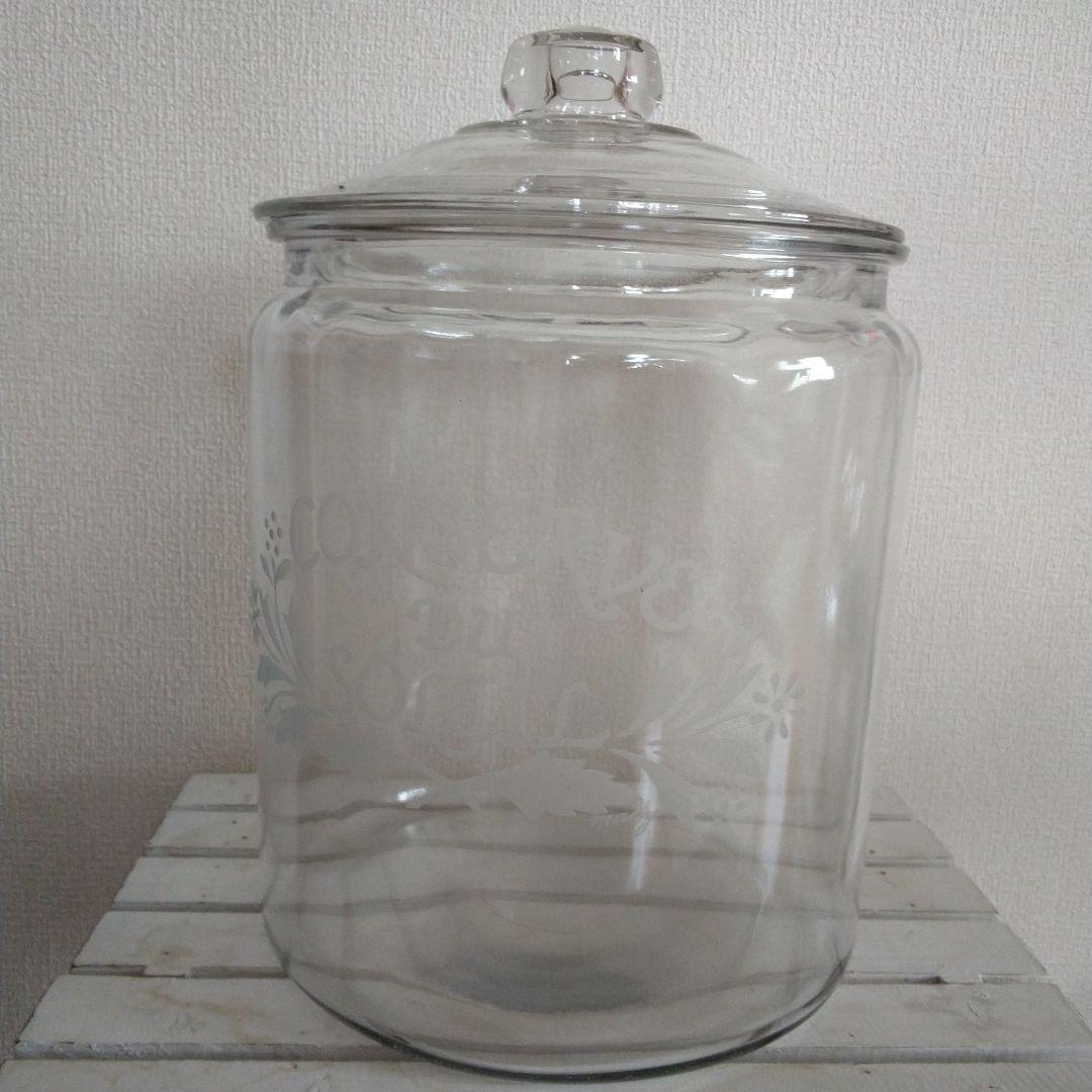 私の部屋　硝子キャニスター大容量