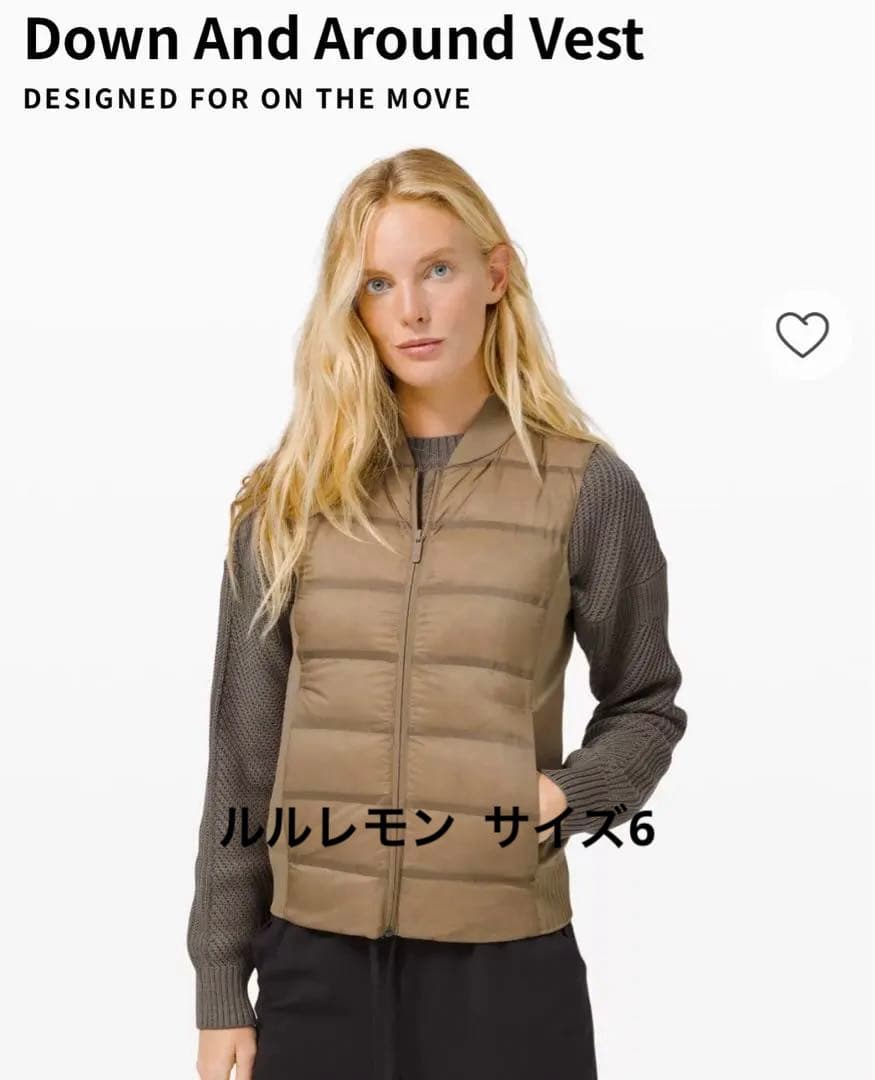 ルルレモン ベストMサイズ