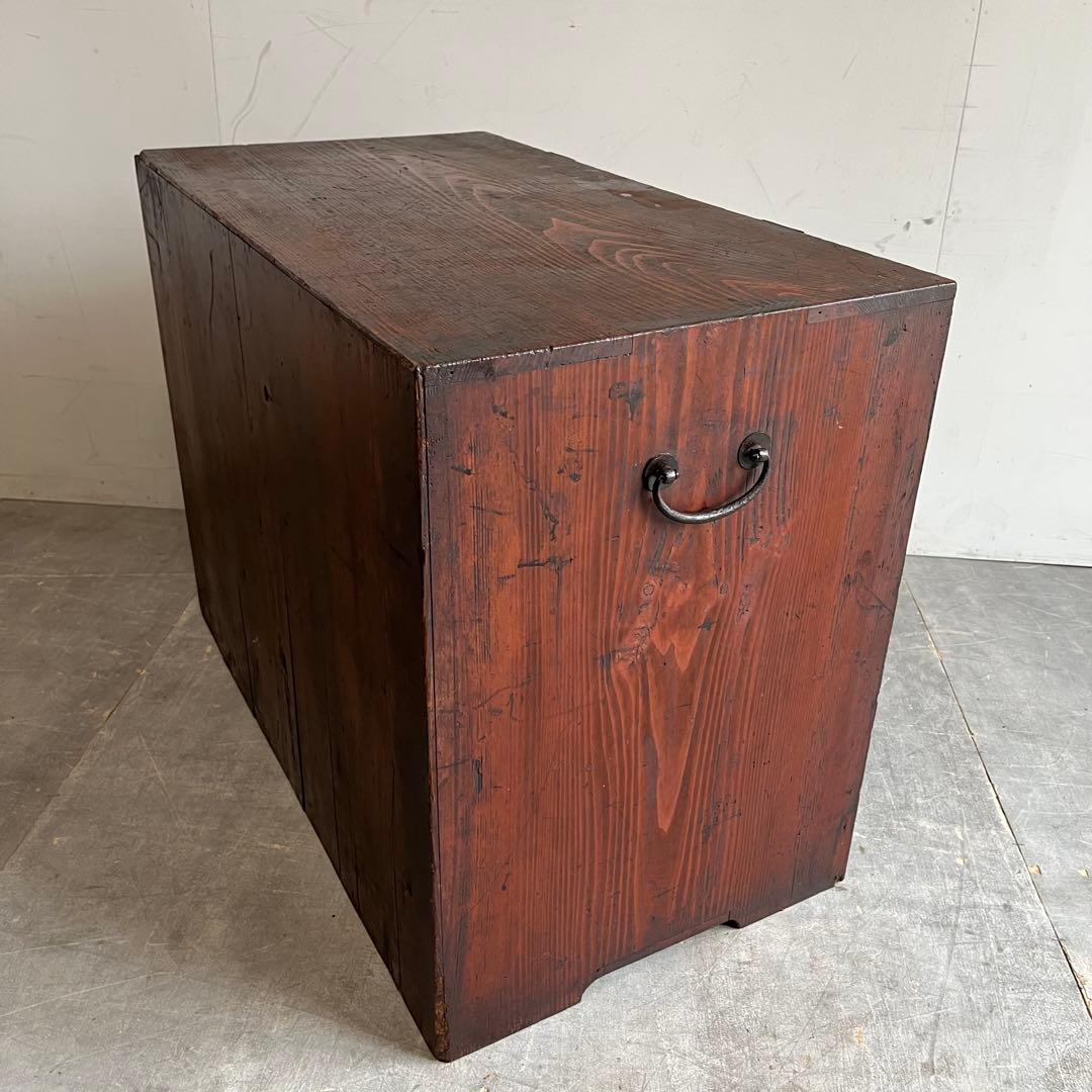 アンティーク 時代箪笥 シェルフ キャビネット テレビ台 無垢材 レトロ