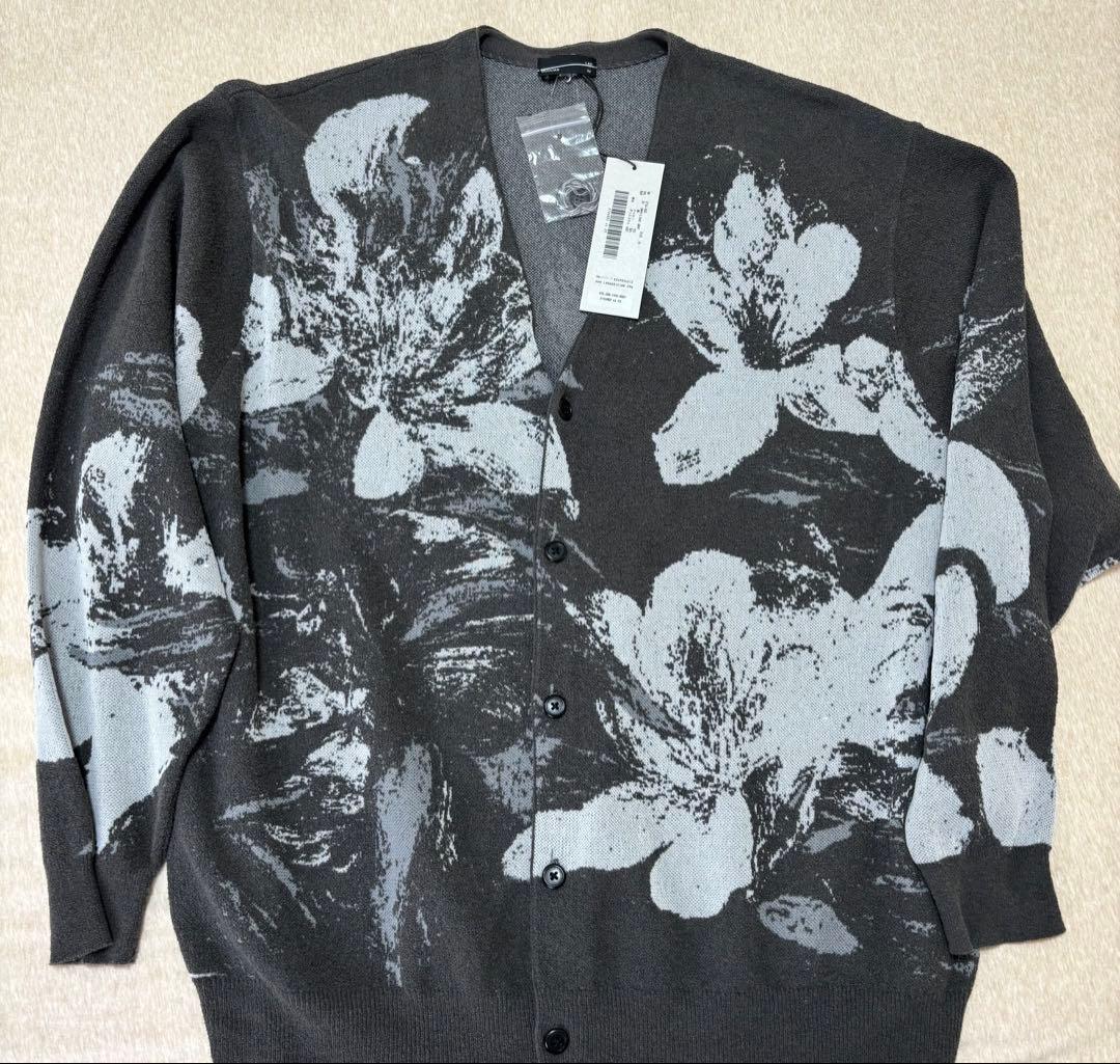 LAD MUSICIAN ラッドミュージシャン ニット フラワー カーディガン