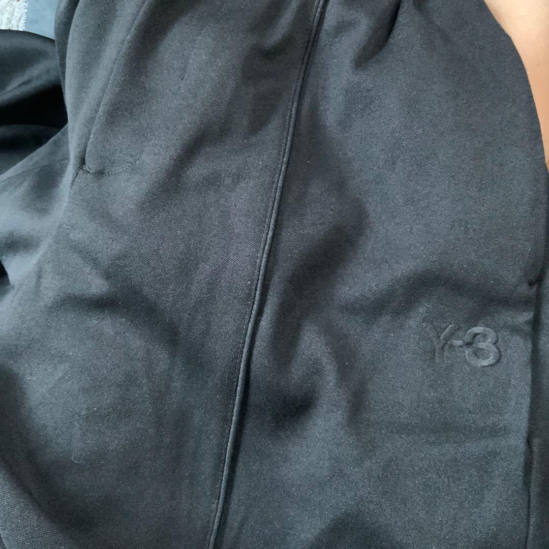Y-3 ストライプ　ジャージワイドパンツ　トラックパンツ