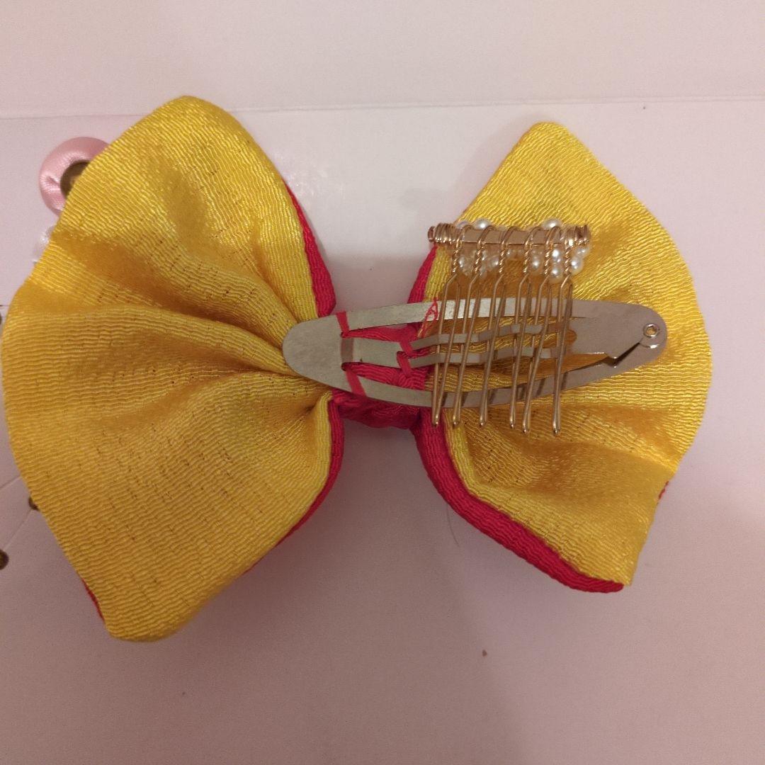 七五三 着物 一式【１５点セット】 新品あり ３歳 ピンク 女の子 巾着 リボン