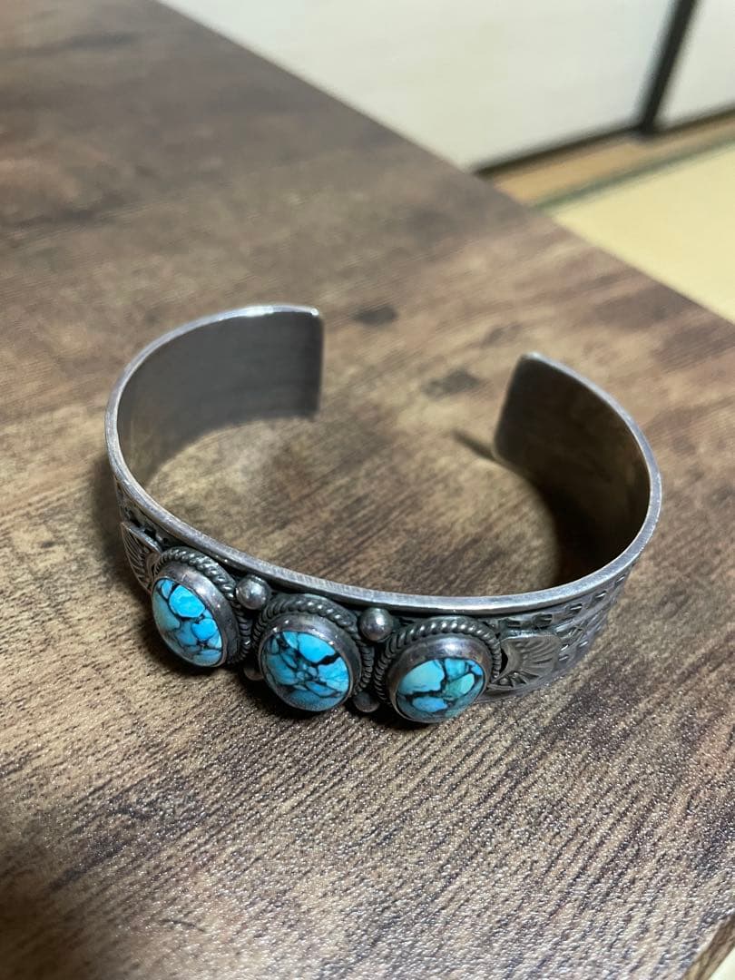 サンシャインリーブス　バングル　ターコイズ