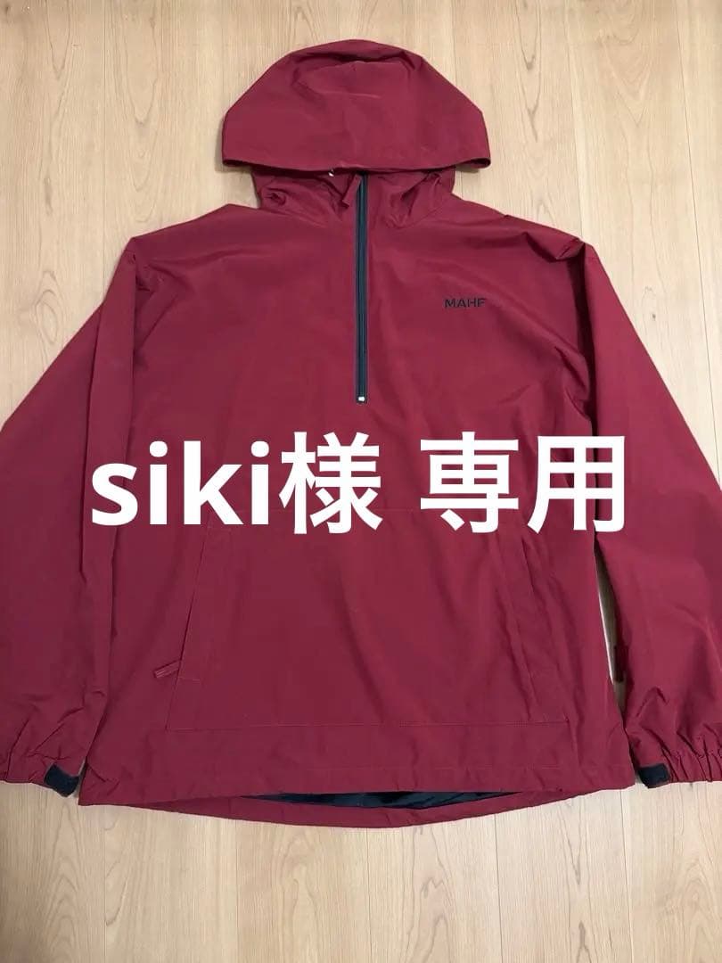 siki Mahf マーフ　上下セット ワインレッド XXL