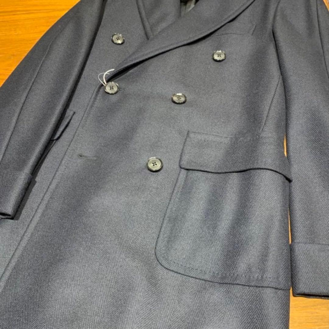 CARUSO別注ダブルブレストコート
